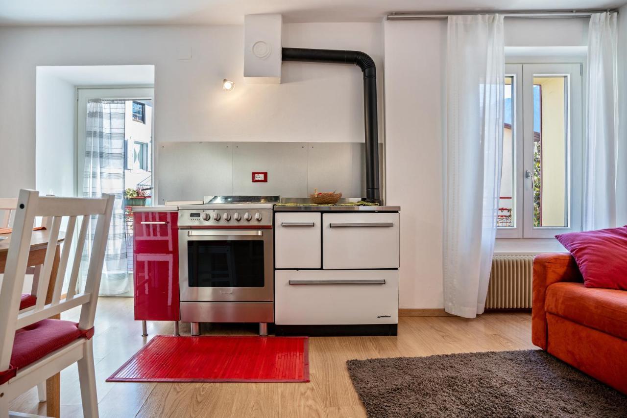 Ferienwohnung Balconi Rossi Borgo Valsugana Exterior foto