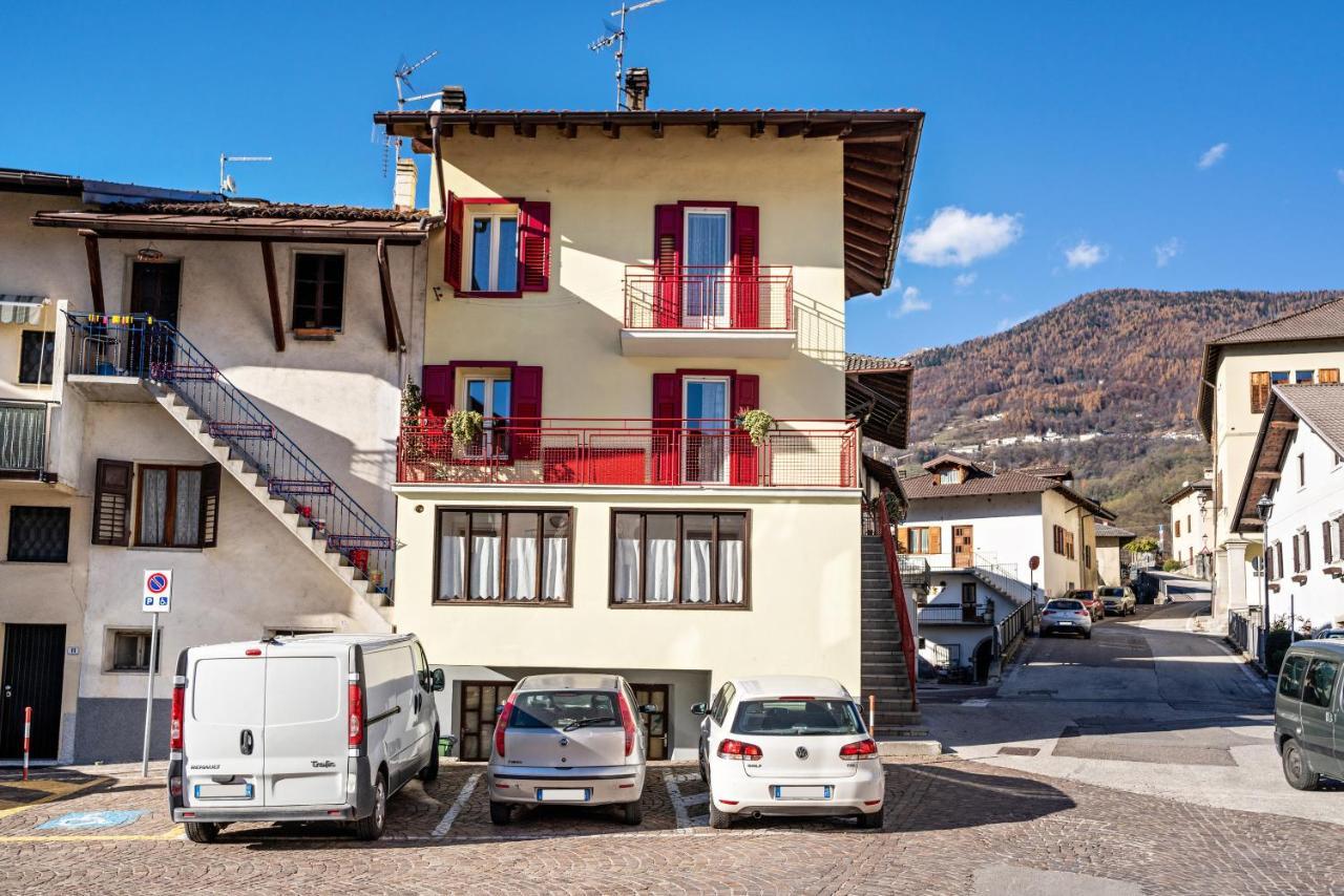 Ferienwohnung Balconi Rossi Borgo Valsugana Exterior foto