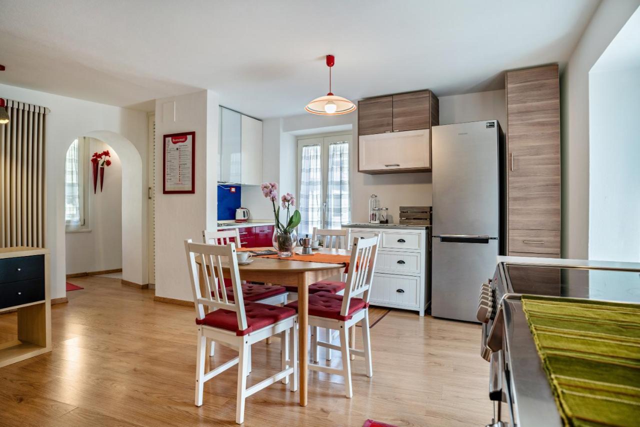 Ferienwohnung Balconi Rossi Borgo Valsugana Exterior foto