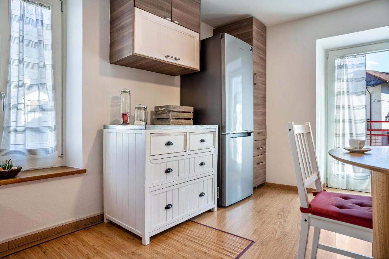 Ferienwohnung Balconi Rossi Borgo Valsugana Exterior foto